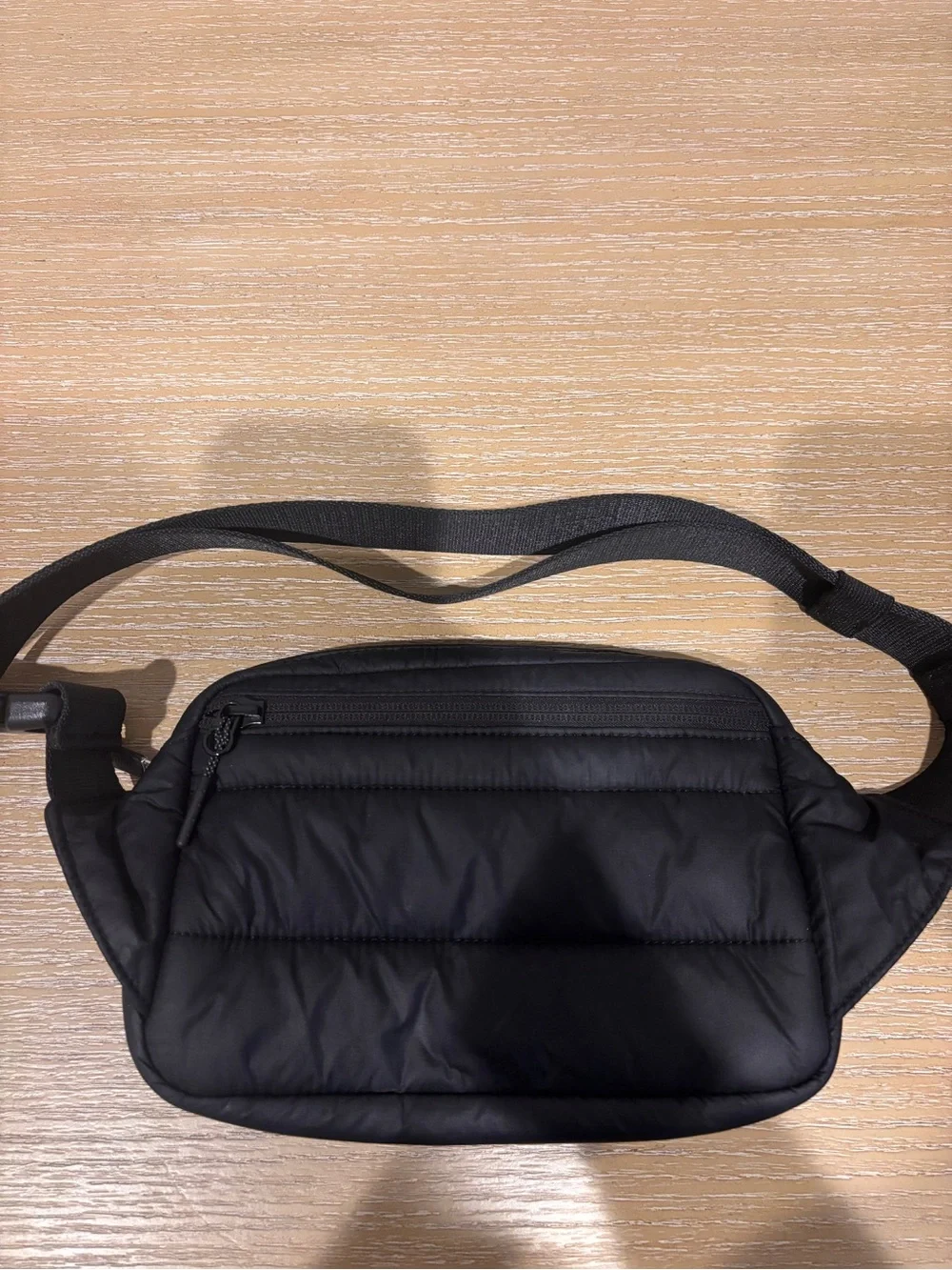Lululemon Everywhere Puff Belt Bag Large 2L Wunder Puff Black